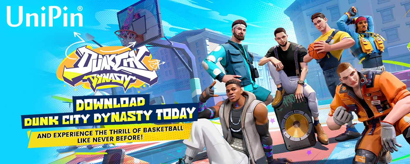 Dunk Your Way To Glory In Dunk City Dynasty, Now Available On UniPin! (MY)